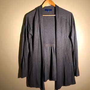 Grey cardigan, size M